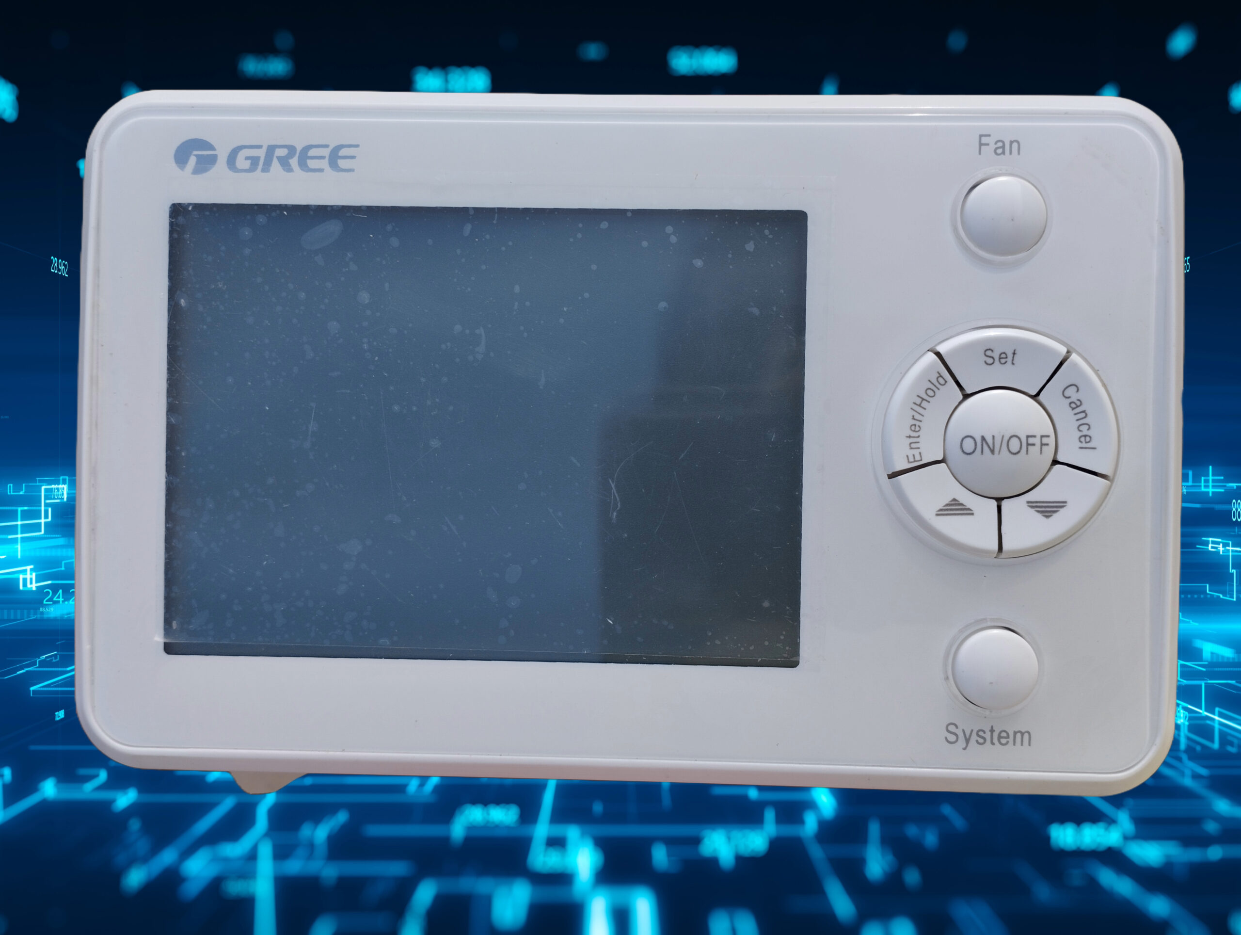 Gree Roof Top Package Wired Remote WK010WA1