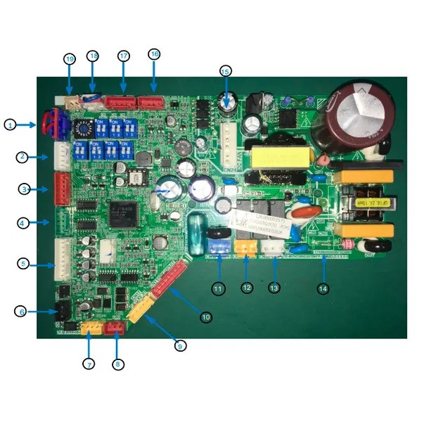 Midea VRF indoor unit main control board17126000003571