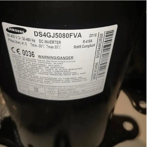 Samsung VRF Compressor DS4GJ5080FVA